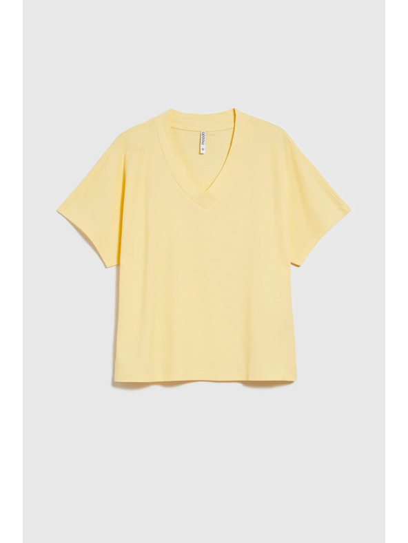 Moodo Gelbes lockeres Top