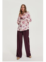 Moodo Rosa geblümte Bluse von Moodo