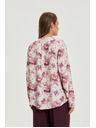Moodo Rosa geblümte Bluse von Moodo