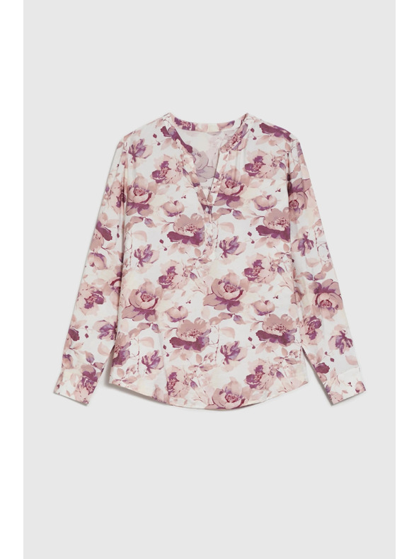 Moodo Rosa geblümte Bluse von Moodo
