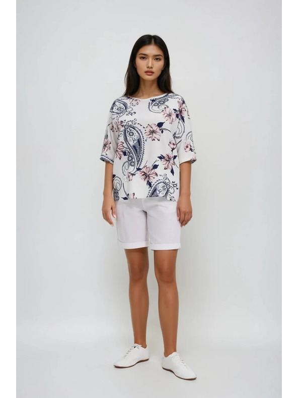 Moodo Damen-Top Moodo - weiß