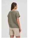 Moodo Khaki lockeres Top