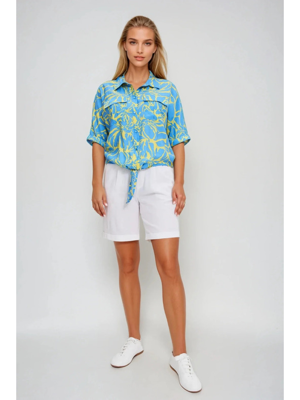 Moodo Damenhemd mit Bindung