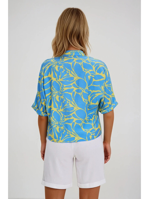 Moodo Damenhemd mit Bindung