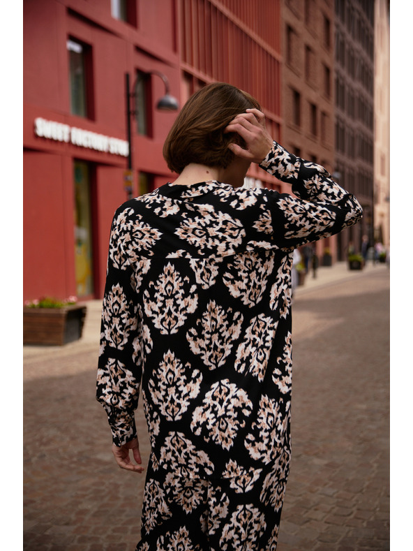 Moodo Damenhemd Moodo – schwarz