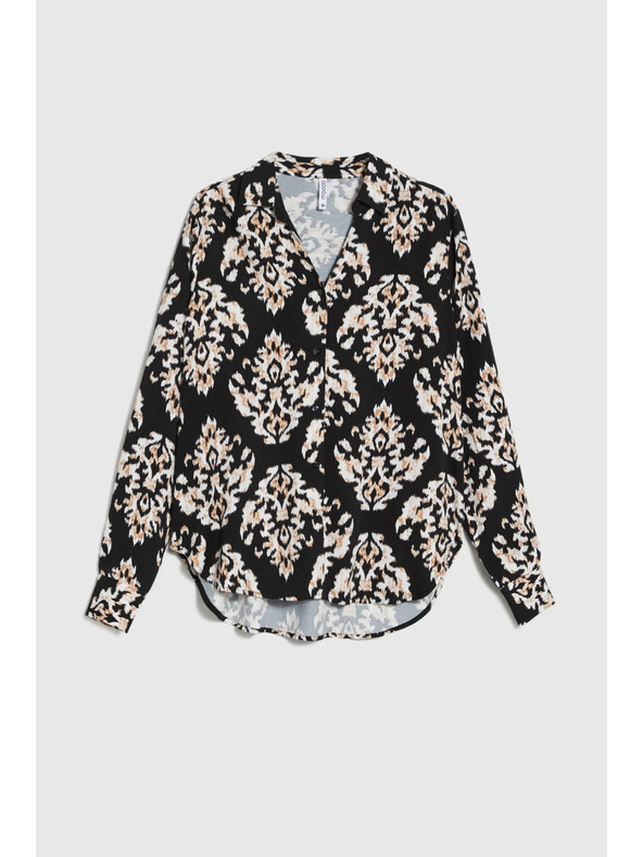 Moodo Damenhemd Moodo – schwarz