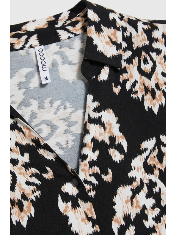 Moodo Damenhemd Moodo – schwarz