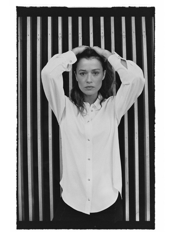 Moodo Weißes Damenhemd Moodo