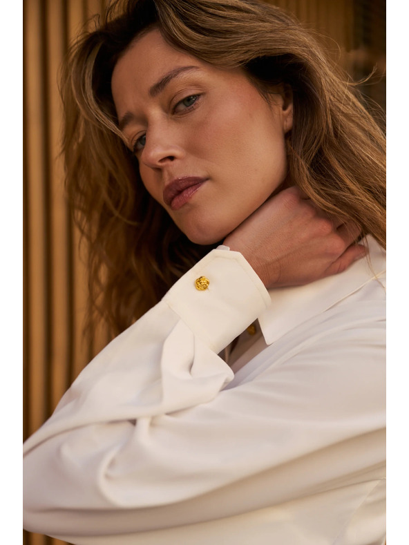 Moodo Weißes Damenhemd Moodo