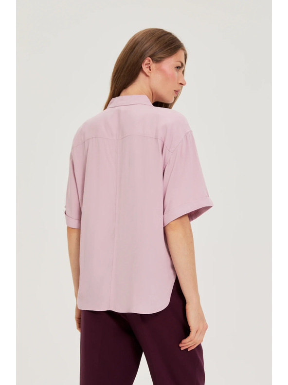 Moodo Damenhemd Moodo – hellrosa