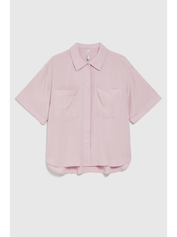 Moodo Damenhemd Moodo – hellrosa