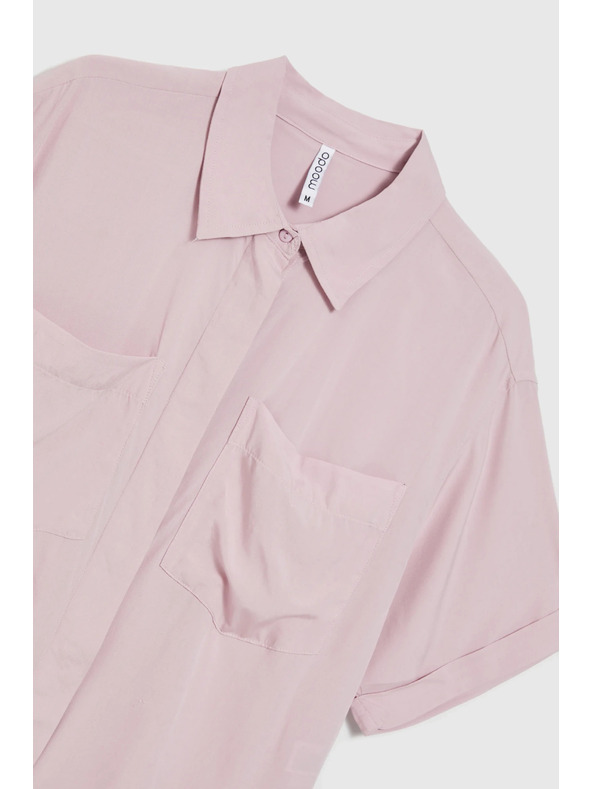 Moodo Damenhemd Moodo – hellrosa