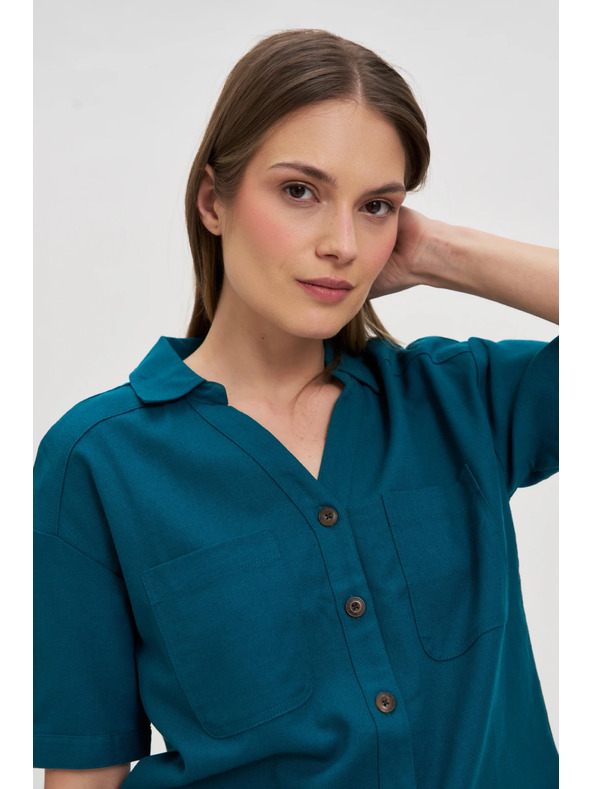 Moodo Damen-Top Moodo - grün