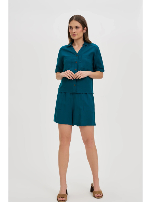 Moodo Damen-Top Moodo - grün