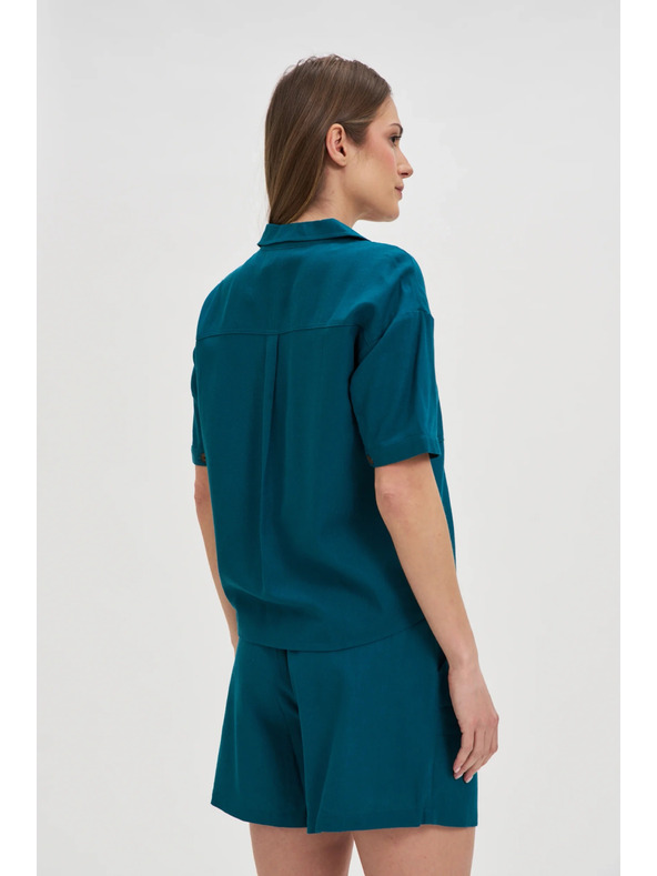 Moodo Damen-Top Moodo - grün