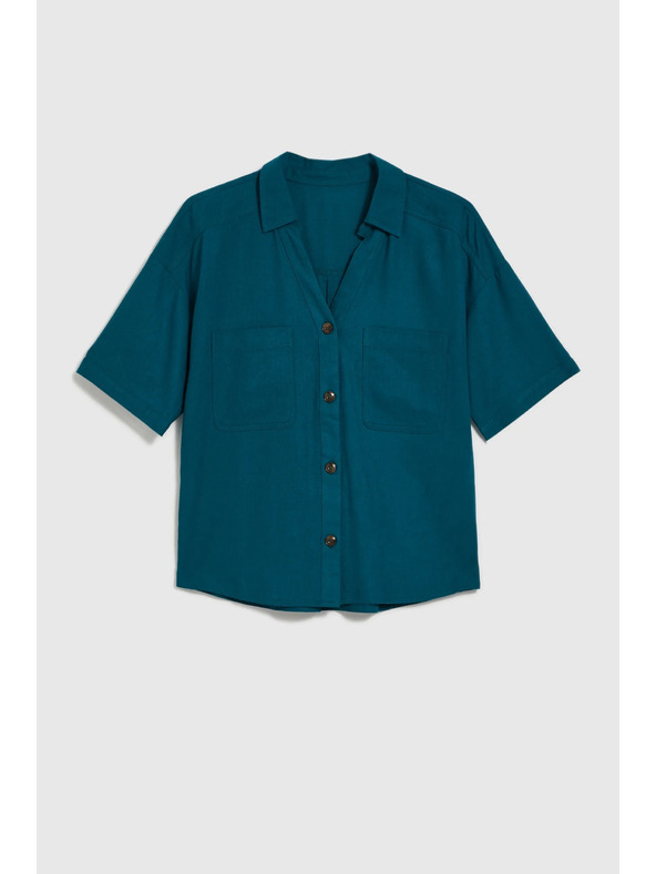 Moodo Damen-Top Moodo - grün