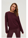 Moodo Braune Ballonsweatshirt Moodo