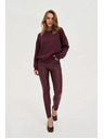 Moodo Braune Ballonsweatshirt Moodo