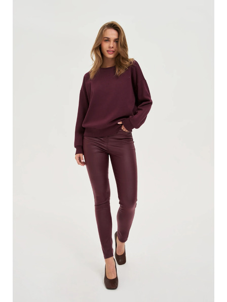 Moodo Braune Ballonsweatshirt Moodo