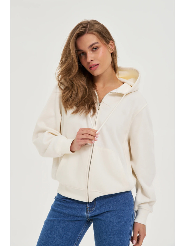 Moodo Damen Sweatjacke Moodo – weiß