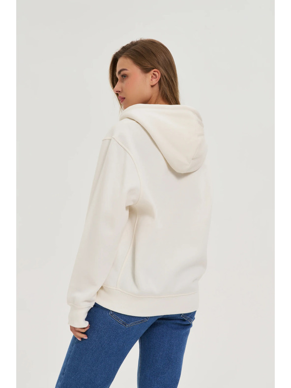 Moodo Damen Sweatjacke Moodo – weiß