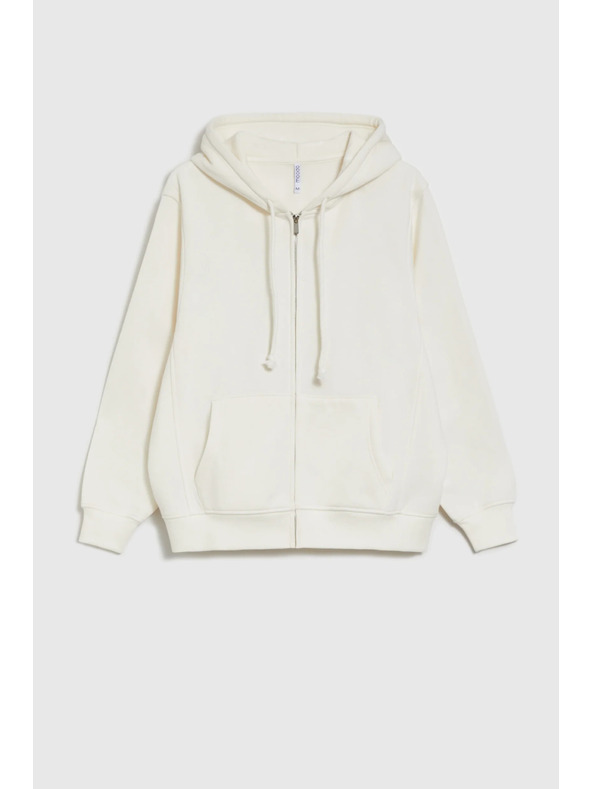 Moodo Damen Sweatjacke Moodo – weiß