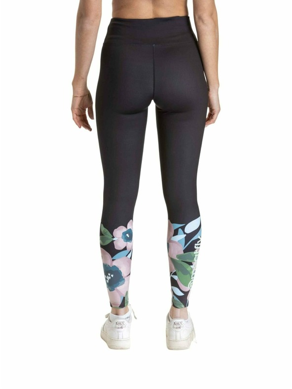 Meatfly Meatfly Damen Leggings Arabel Pink Flowers |
