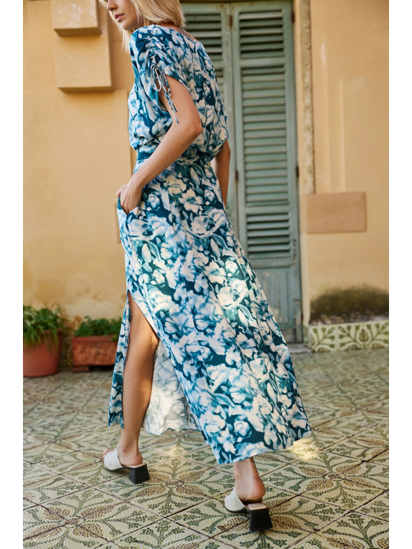 Moodo Damen Rock mit Schlitz Moodo