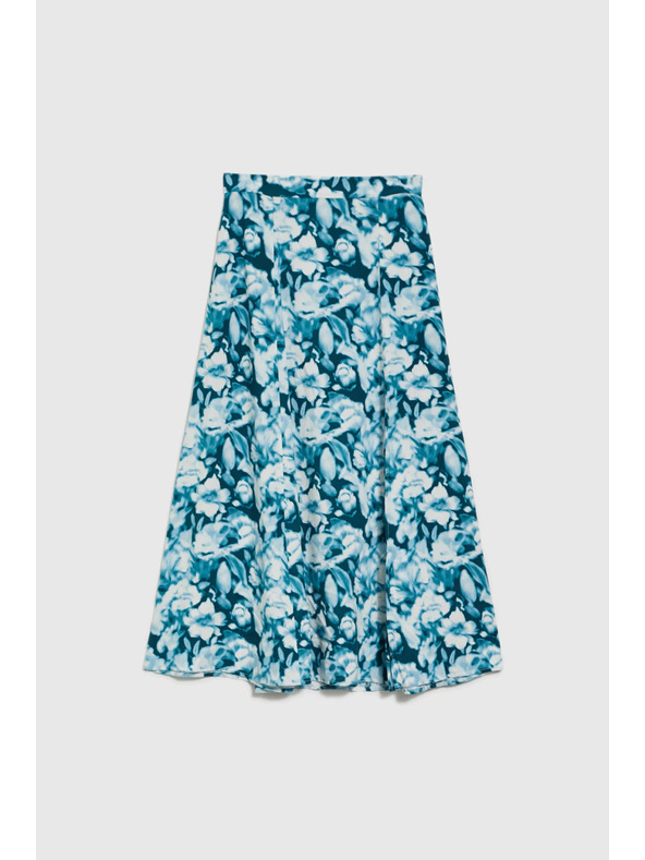 Moodo Damen Rock mit Schlitz Moodo