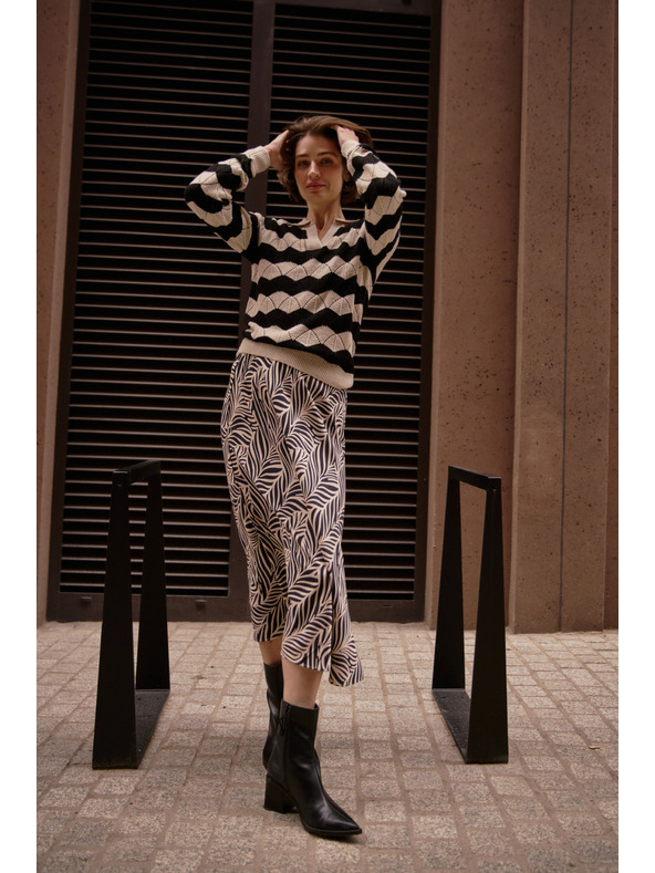 Moodo Damen Rock Moodo - marineblau