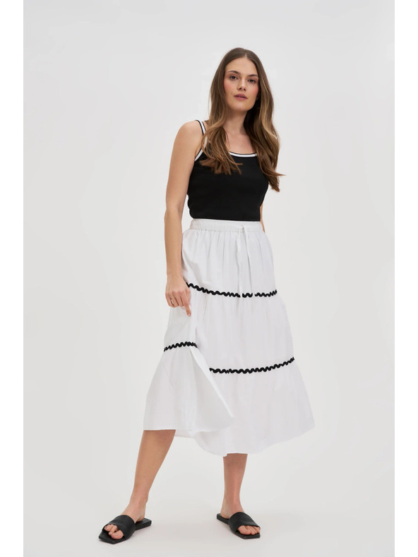 Moodo Damen Rock Moodo - weiß