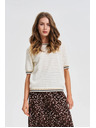 Moodo Damen Pullover Moodo - weiß