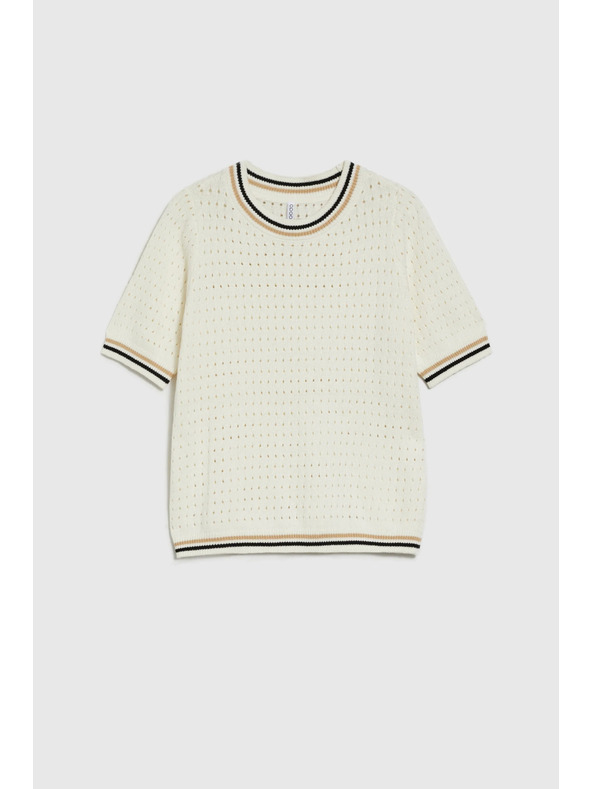 Moodo Damen Pullover Moodo - weiß