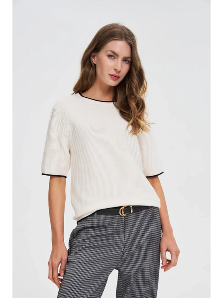 Moodo Damen Pullover Moodo - weiß