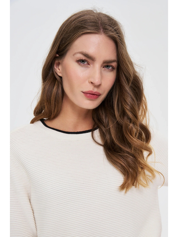 Moodo Damen Pullover Moodo - weiß