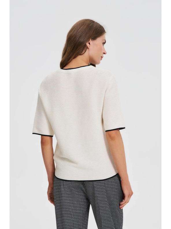 Moodo Damen Pullover Moodo - weiß