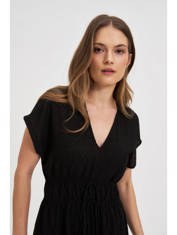 Moodo Damen Kleid Moodo - schwarz