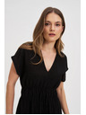 Moodo Damen Kleid Moodo - schwarz