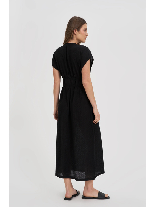 Moodo Damen Kleid Moodo - schwarz