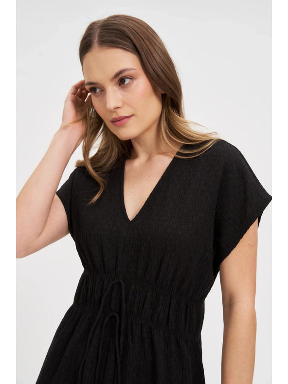 Moodo Damen Kleid Moodo - schwarz