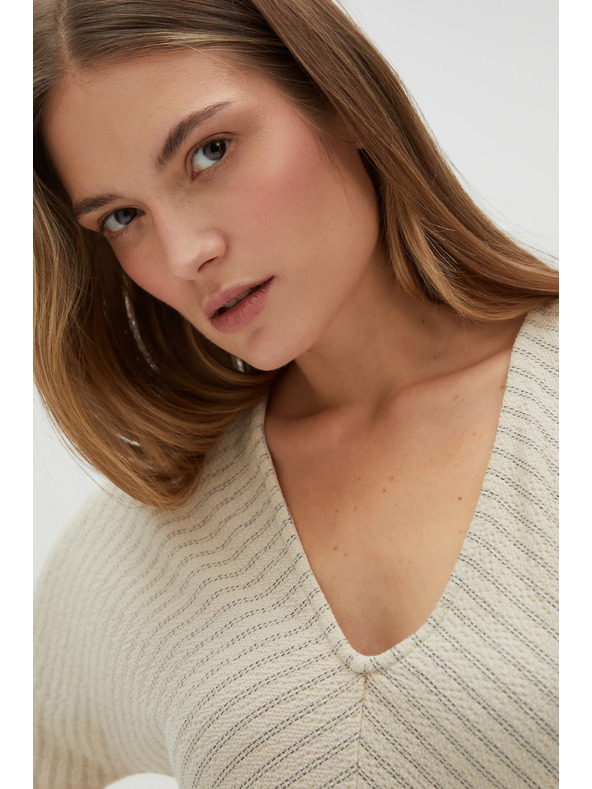 Moodo Damen Kleid Moodo - beige