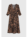 Moodo Damen Kleid Moodo - kaffeebraun