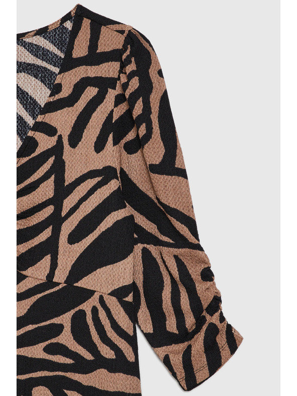 Moodo Damen Kleid Moodo - kaffeebraun