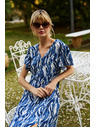 Moodo Gemustertes Damen-Kleid Moodo