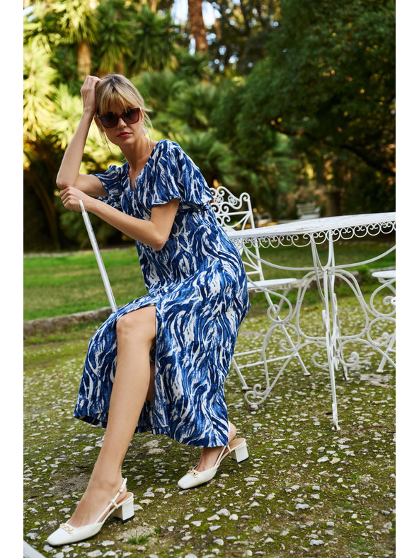 Moodo Gemustertes Damen-Kleid Moodo