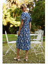 Moodo Gemustertes Damen-Kleid Moodo