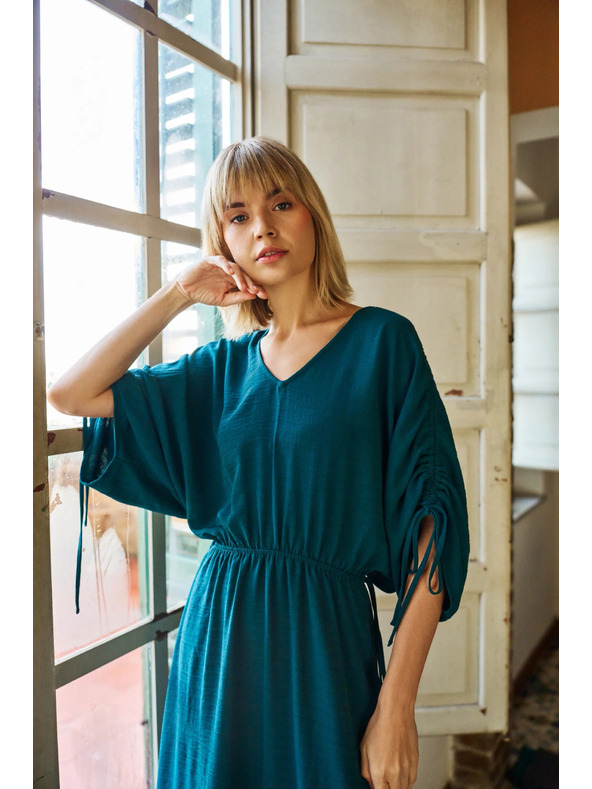 Moodo Damen Kleid Moodo - grün