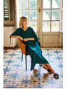 Moodo Damen Kleid Moodo - grün