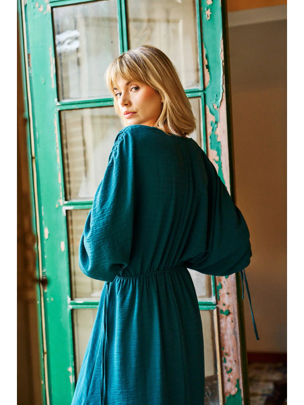 Moodo Damen Kleid Moodo - grün