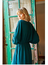 Moodo Damen Kleid Moodo - grün